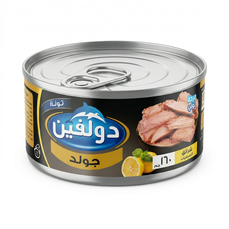 دولفين جولد شرائح بالليمون 170 جم