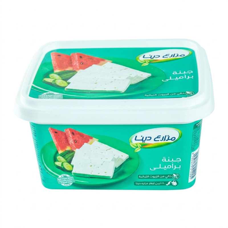 مزارع دينا جبنة ابيض براميلي 450 جم