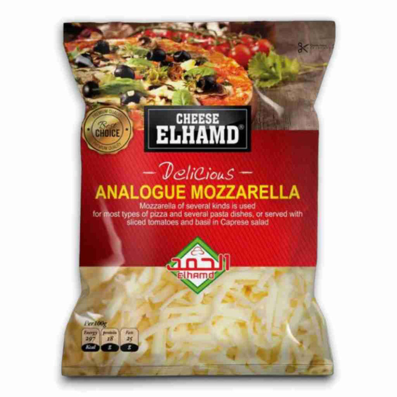 الحمد جبنة موزاريلا نباتي 1 كجم