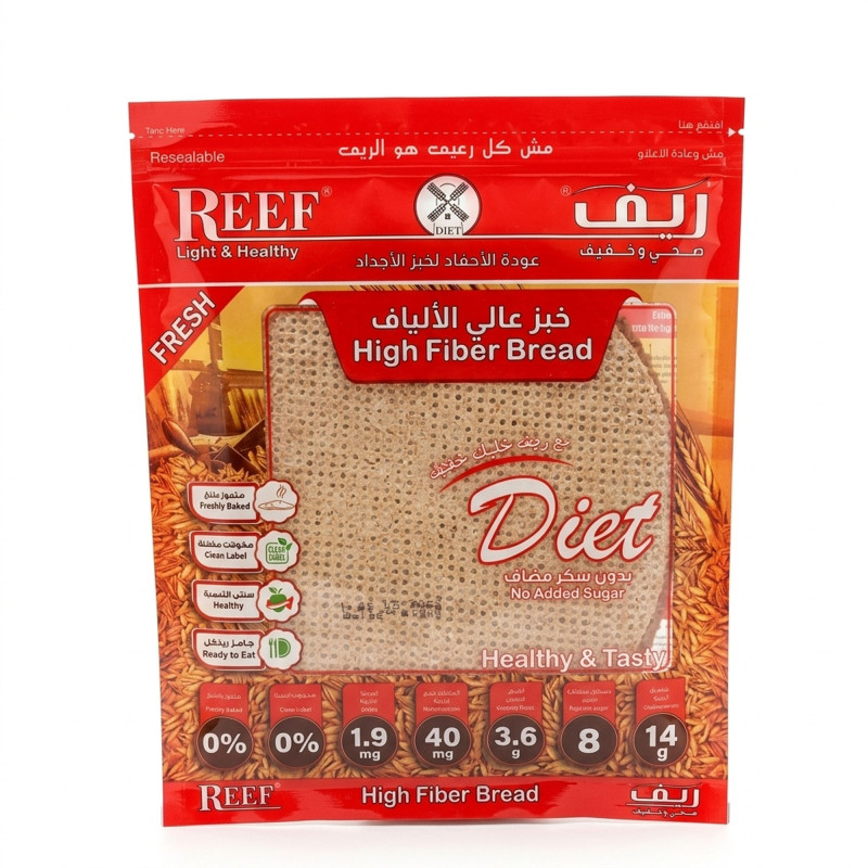 الريف خبز تنور عالي الالياف