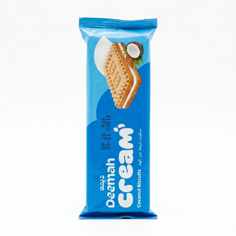 ديمة بسكويت كريمة جوز الهند 50 جرام