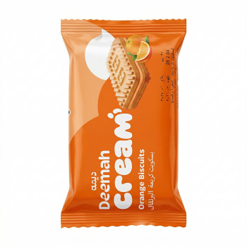ديمة بسكويت بكريمة البرتقال 27 جم