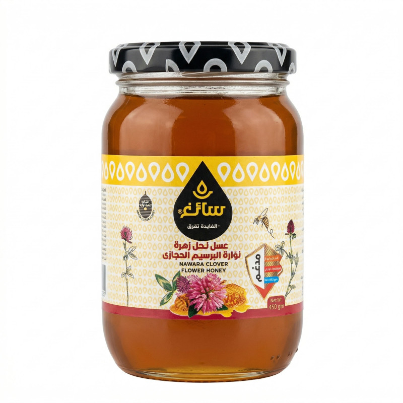 الراية عسل نحل 450 جم