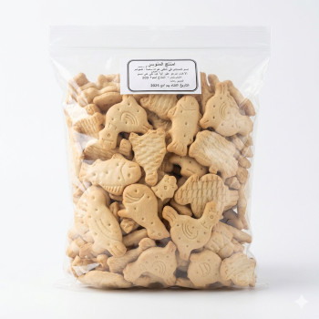 بسكويت سادة مربع / العاب