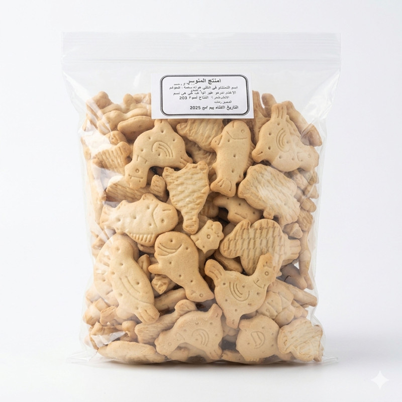 بسكويت سادة مربع / العاب