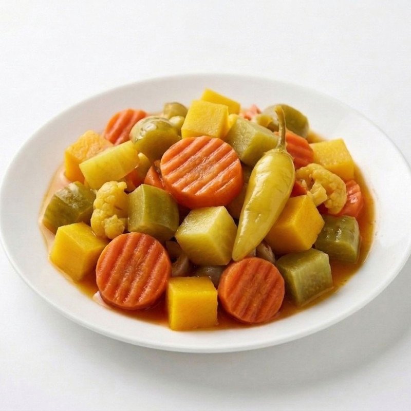 مخلل مشكل سوري